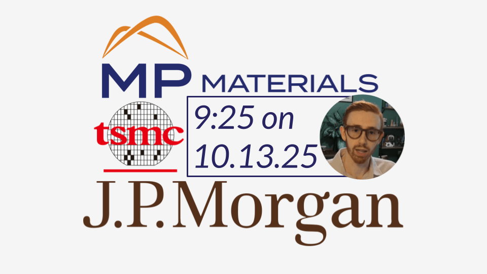 9:25 on 10/13/25 – Markets Don’t Top On Bad&nbsp;News