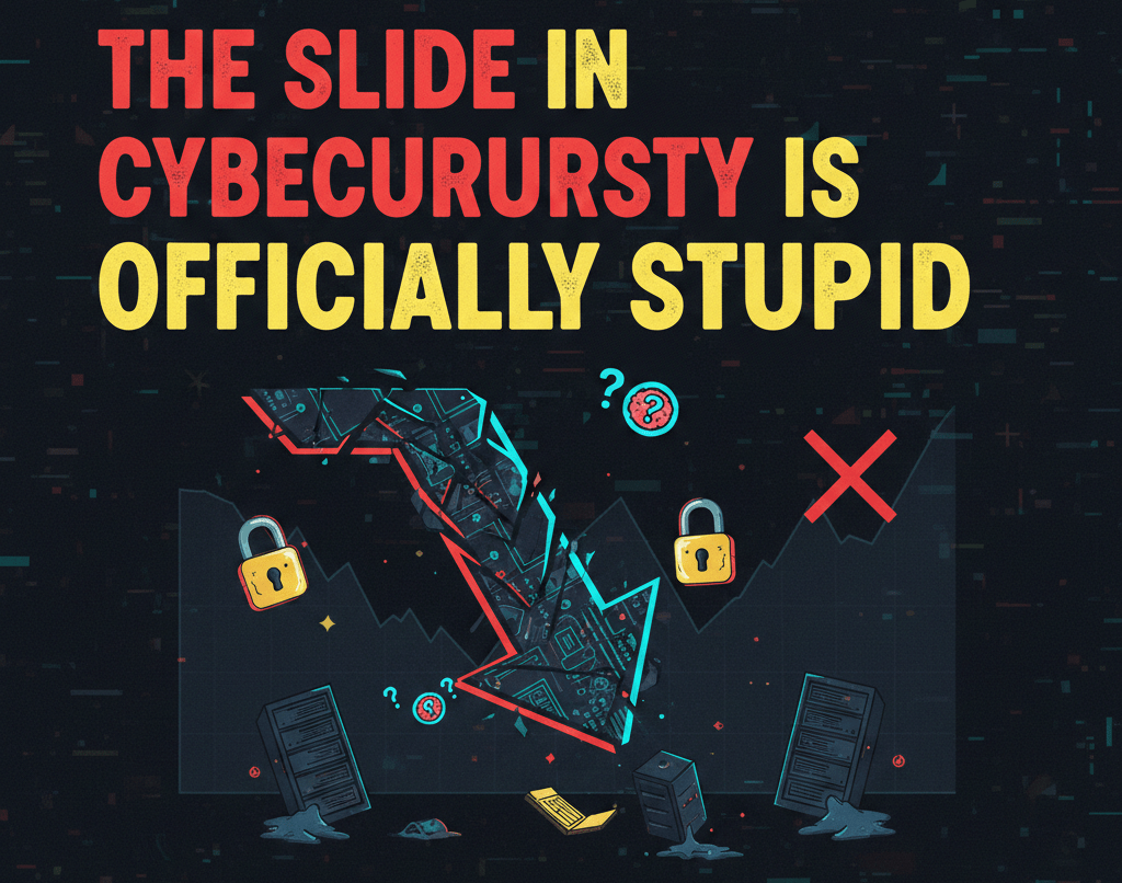 The Slide in Cybersecurity is Officially Stupid